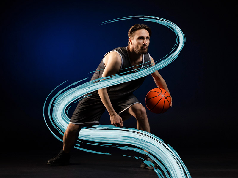 你跟我说这是篮球女生！？看肌肉和大腿比男人还强壮！😔